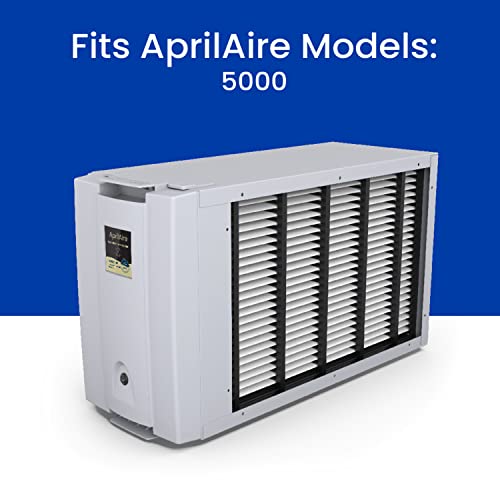 AprilAire 501 Replacement Filter for AprilAire 5000 Whole-House Air Purifier - MERV 15 Equivalent, 16x25x6 Air Filter (Pack of 2) - style: Value Pack (2)