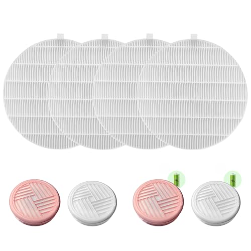 Nail Dust Collector Replacement Filters Compatible with MelodySusie dust Collector Filter Reusable Dust Filter for Model HPro/SProR for Nail Tech Nail Salon Spa Nail Supplies Accessories (4 Pack) - size: 4 Pack