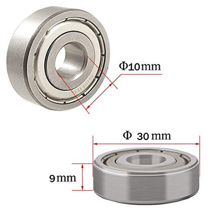 WAF 6200Z 10mm x 30mm x 9mm Deep Groove Sealed Ball Bearing (1pcs)