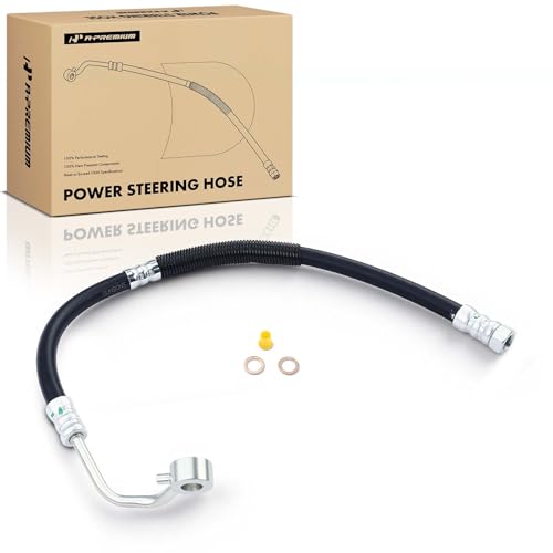 A-Premium Power Steering Pressure Hose Line Assembly, From Pump