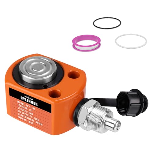 Nilight 10Ton Hydraulic Cylinder Jack Porta Power Ram Single Acting Lifting - size: 10T Jack