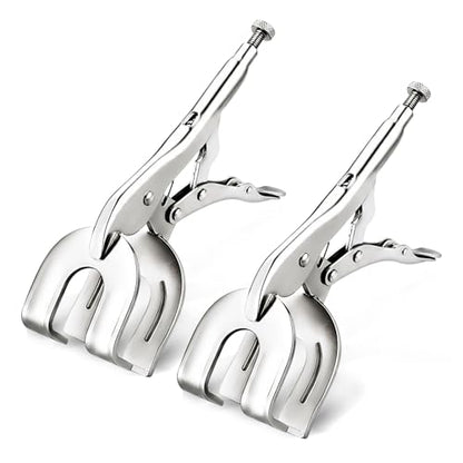 NYXOVA 10" Locking Pliers Set, 2 Pack Metal Welding Clamp
