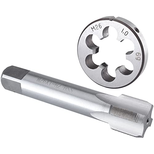 Burkit M26 X 1 Tap and Die Set Right Hand - size: M26x1
