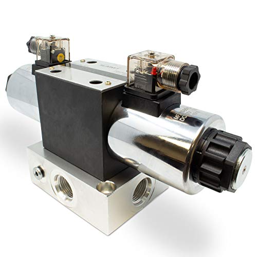 Electric Hydraulic Double Acting Directional Control Valve, 1 Spool, 25 GPM (A Spool, Controls Double Acting Cylinders, 24 Volt) - style: A Spool (Controls Double Acting Cylinders) 24 Volt