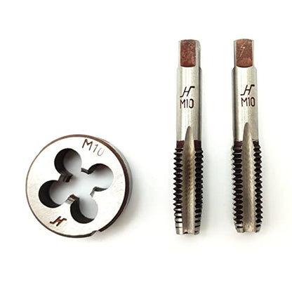 AtticZone M10 x 1.5 Metric Hand Thread Tap and Die Set, Right Hand - size: M10x1.5
