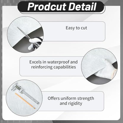 1708 Biaxial Fiberglass Cloth 12 in Wide x 10 yd Long Fiberglass Mat Roll Molding Roofing Boat Repair Kit Resin & Epoxy Compatible - size: 12 in X 10 Yard