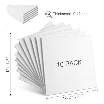 Ceramic Fiber Paper 10 Sheets 12"x12" 0.12" Thick - color: 0.12" Thick-12x 12in