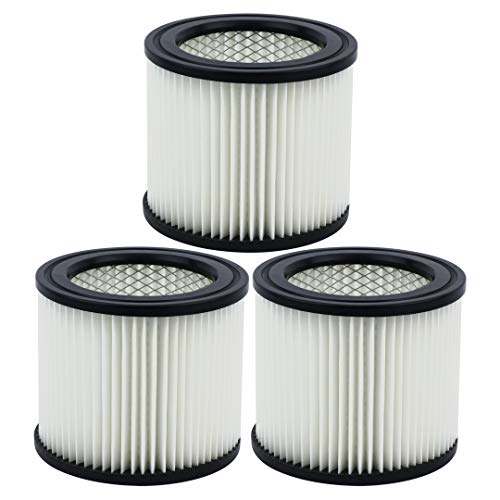 Small Cartridge Filter Replacement Part 90398 903-98 90399 Type AA Compatible with Shop Vac Wet/Dry Vacs (3 Pack) - size: 3 Pack
