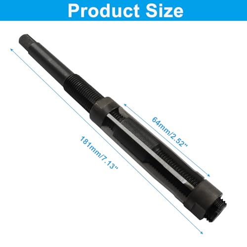 Piutouyar Adjustable Hand Reamer, Adjustment Range 19mm-21mm - size: 19mm-21mm