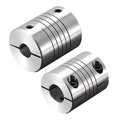 uxcell Motor Shaft 8mm to 11mm Helical Beam Coupler Coupling 25mm Dia 30mm Length - size: 8mm to 11mm