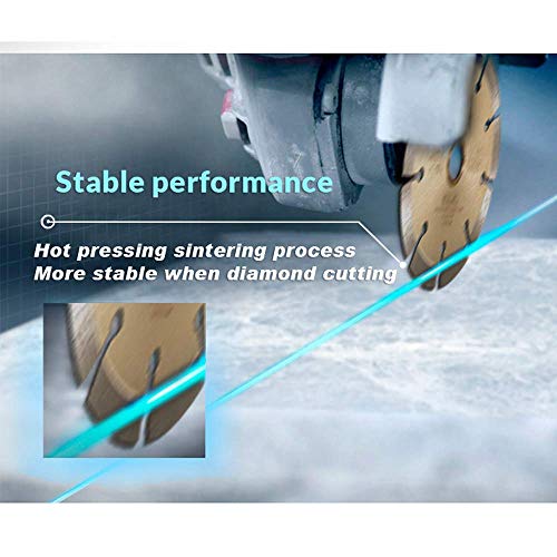 4.5 Inch Diamond Saw Blade for Concrete Stone Brick Masonry - size: 4.5" LSS