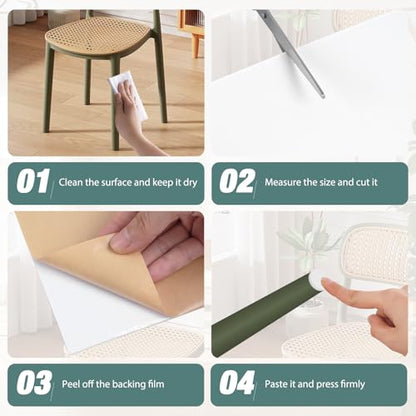 FONUNO Neoprene Foam Padding with Adhesive Closed Cell Foam, White - color: White, size: 12" Wide x 59" Long x 1/4" Thick