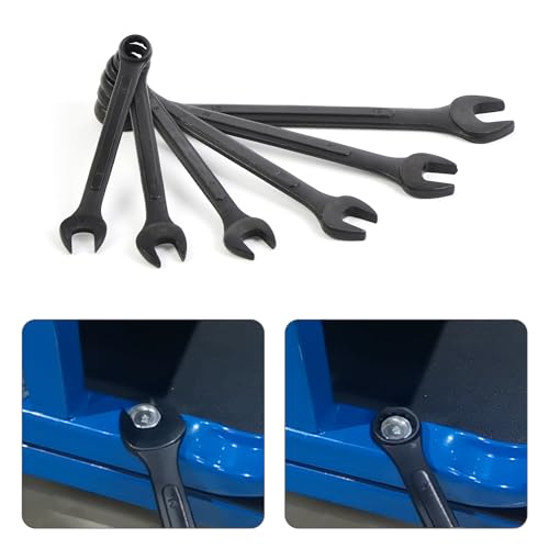 16 Piece Metric Combination Wrench Set 6mm to 32mm Metric Wrench Set with Roll Up Pouch