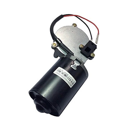 High Torque PMDC Right Angle Gear Motor 12V Reversible 50 RPM (Right Gear-Box) with Threaded Shaft - size: 12V, style: Right-Threaded Shaft