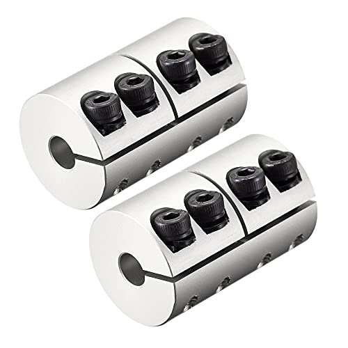 uxcell 7mm to 7mm Shaft Coupling 25mmx40mm Coupler Aluminum Alloy Joint Motor for 3D Printer CNC Machine DIY Encoder - size: 7mm x 7mm