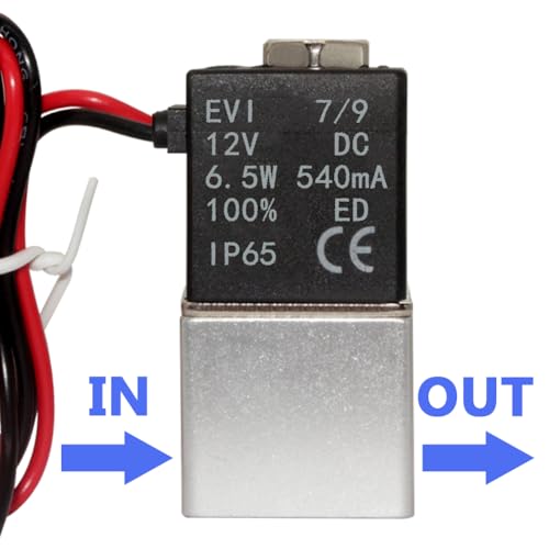 DC 12V Solenoid Valve 1/4" NPT 2 Way Normally Closed Air Valve Electric Solenoid Valve - size: 1/4"NPT, style: DC12V