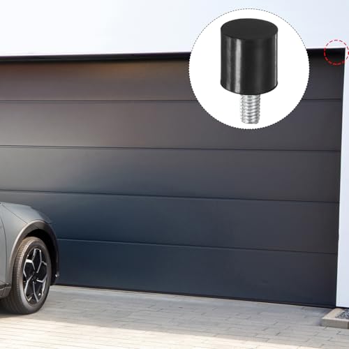 M METERXITY 4-Pack Rubber Mounts D8mmxH8mm Male Vibration Isolators Cylindrical Shock Absorber W M3 x 6mm Studs for Air Compressor/Car/Pump/Boat/Garage Motor/Bobbins Rubber Isolators - size: M3 x 6mm, 8mm x 8mm