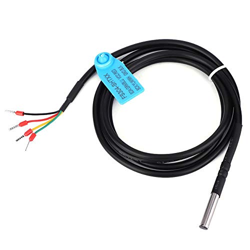 Sensor Probe, I2C Interface Soil Temperature & Humidity Sensor Probe Digital Sensor Monitoring Meter() - color: SHT35
