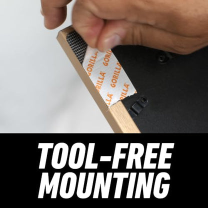 GORILLA Mounting Tape, Max Strength, Double-Sided, 1 in x 60 in