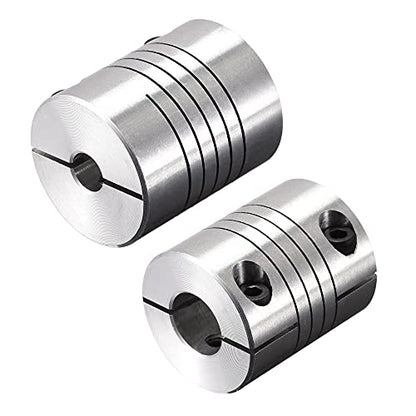 uxcell Motor Shaft 7mm to 11mm Helical Beam Coupler Coupling 25mm Dia 30mm Length - size: 7mm to 11mm