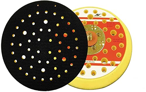 AirVANTAGE Random Orbit Sander Low-Profile Backing/Replacement Pad (6" MH Hook) - size: 6" MH Hook