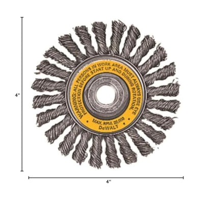 Dewalt Accessories 4in. Wire Wheel DW4930 - size: One Size