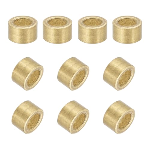uxcell 20Pcs Sleeve Bearings, 5mm Bore x 8mm OD x 5mm Length, Self-Lubricating Sintered Bronze Bushings - size: 5mm Bore x 8mm OD x 5mm Length