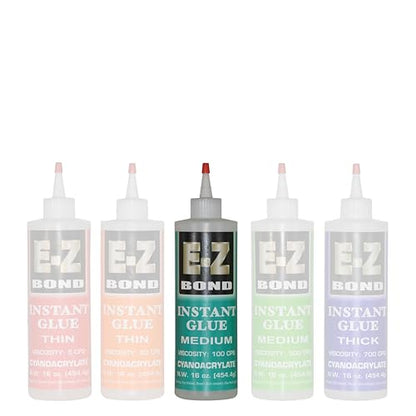 16 oz Professional Grade Medium Thickness Instant Glue, 100 CPS