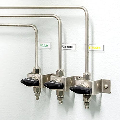 TAISHER 1PCS 316 Stainless Steel Compression Valve, 1/8" Tube OD x 1/8" Tube OD Straight Adapter - size: 1/8" OD
