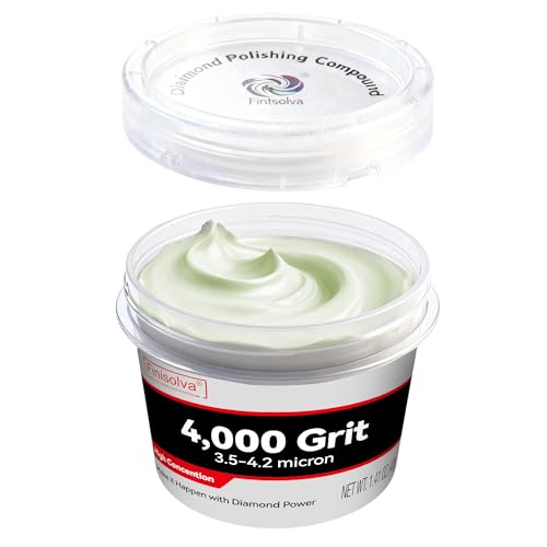 Diamond Paste Polishing Compound for Fine Lapping, 4,000 Grit, 40 G - size: 4,000Grit, style: 1.41 oz (40g)