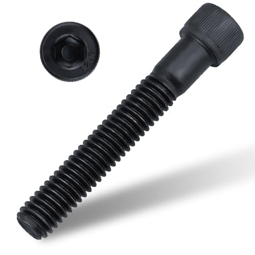 5/16-18 x 1-3/4" Socket Head Cap Screws Bolts, 12.9 Grade Alloy Steel, Black Oxide Finish, Allen Hex Drive, Partial Thread, 10 PCS - size: 5/16-18 x 1-3/4"