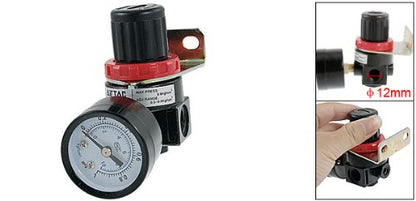uxcell AR-2000 Pneumatic Air Source Treatment Pressure Regulator