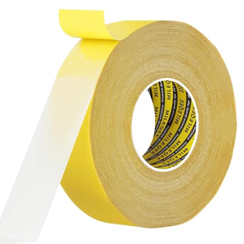 High Tack Double Sided Tape Heavy Duty Grid Mesh Stick,2" x 164FT - size: 1 Pack, 2" x 164FT