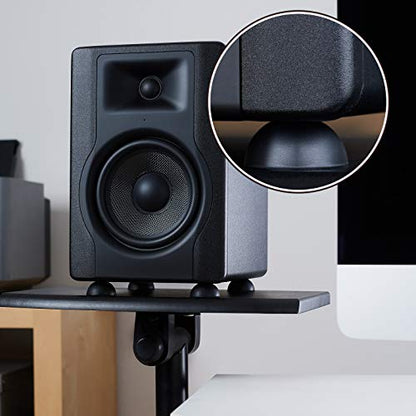 Sound Addicted Subble 1.2 '' (8 Pack) Isolation Feet Suitable for 3'' - 5'' inch Speakers, The Hemisphere Bumper with Adhesive Will Prevent Vibrations and Improve The Sound of Your Monitors | Subble - size: 1.2'' x 0.6''