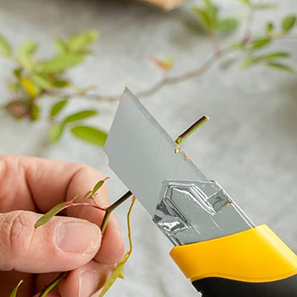 24 Pack Utility Knife, 25mm Retractable Box Cutter - color: 24 Knives