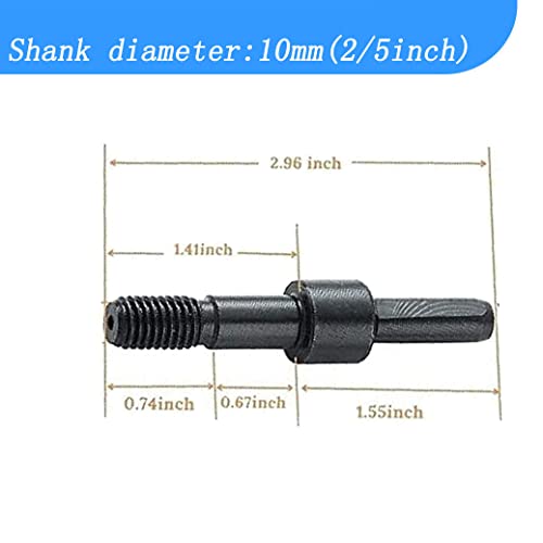 3" Drill Grinding Stone Wheel with 3/8" Shank