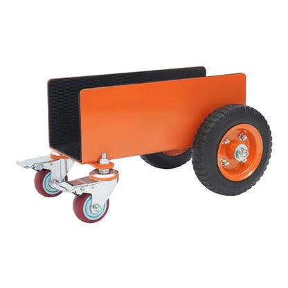 Panel Dolly Heavy, 600 Lbs Capacity Duty Door Cart with 8" Solid Wheels for Drywall Sheet Material Handling All Terrain