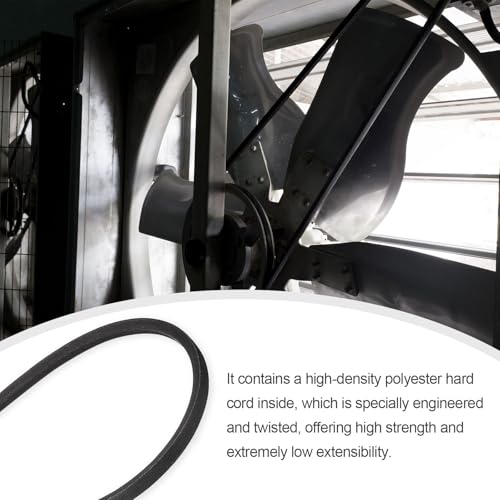 HARFINGTON Z-20-1/2 Z Type V-Belt 521mm/20-1/2 Inner Lgx0.39 Wx0.24 H - size: Z-20-1/2