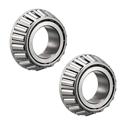 uxcell 02475 Tapered Roller Bearing Single Cone 1.25" Bore 0.875" Width 2pcs - size: 1.25" x 0.88"