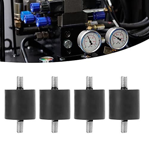 LiebeWH Rubber Vibration Mounts M8 Heavy Duty Shock Absorbing 4Pc - size: M8