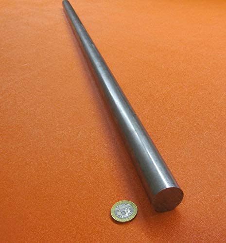 1045 Carbon Steel Round Rod 1.125" Diameter x 3 Foot Length 1 Piece
