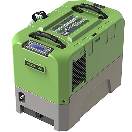 ALORAIR 180 PPD Commercial Dehumidifier with Pump, 6-Year Limited Warranty - color: Green