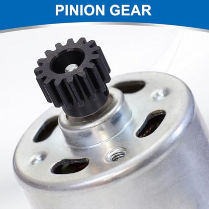 uxcell 1.5 Mod 13T Spur Gear 10mm Bore, 1045 Steel Pinion Gear, Black - size: 1.5 Mod 13T, 10mm