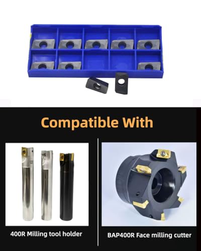 Face Milling Inserts APMT1604PDER YBG202 Finish Milling for Steel - color: APMT1604PDER YBG202