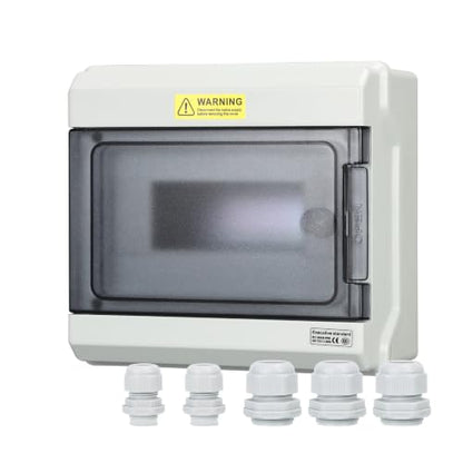 9-Way IP66 Waterproof Din Rail Breaker Box - size: HS-9