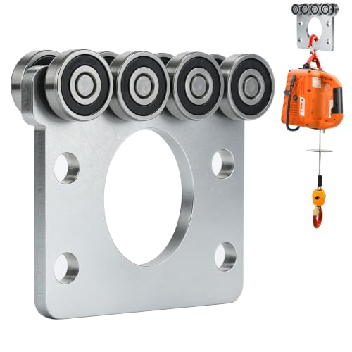 8 Wheel Trolley Assembly Rollers.Bearing Trolley Assembly.The top of the Trolley has Room for Set Screws, Allowing the use of a 1-5/8" high Strut Channel - style: D-8Wheel Trolley 1pcs