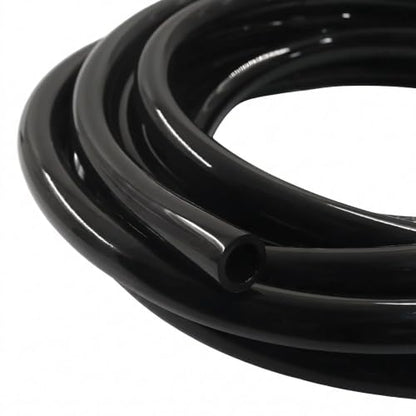 16ft 12mm OD x 8mm ID Pneumatic Tubing Pipe, (Black) - color: Black, size: 12mm OD x 8mm ID