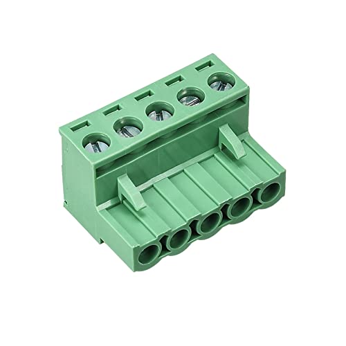10pcs 5P 5.08mm Angle PCB Screw Terminal Block - size: 10pcs 5P 5.08mm