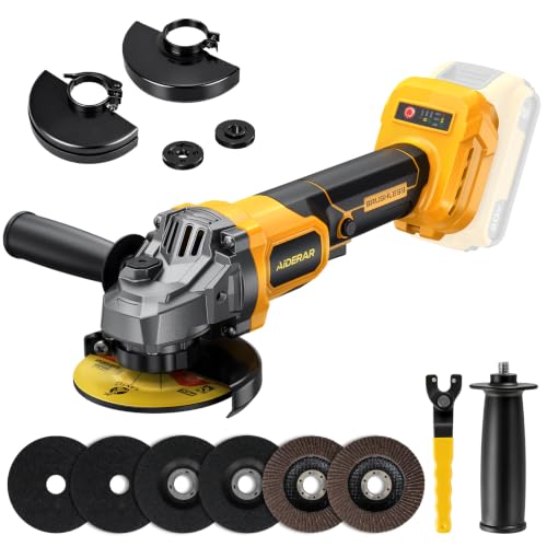 4-1/2" Cordless Angle Grinder Tool For Dewalt 20V Max (NO Battery)