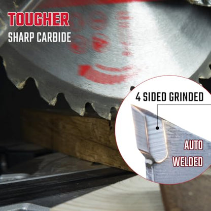 Revvsatrk Circular Saw Blade 6-1/2" 40T&60T for Cutting Wood, 5/8" Arbor - size: 6-1/2 In 40&60T
